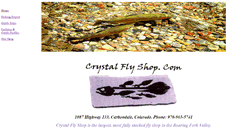 Desktop Screenshot of crystalflyshop.com
